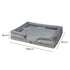 PaWz Memory Foam Pet Sofa Bed Cushion XL X-Large-1864184544832393218