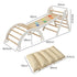 BoPeep Kids Climbing Toys Sets Toddler Toys Triangle Arch Climber Indoor White-2050059014536040450