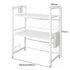 Toque Microwave Shelf 3 Tier Adjustable Oven Storage Rack Stand Holder Kitchen-2061251871296851970