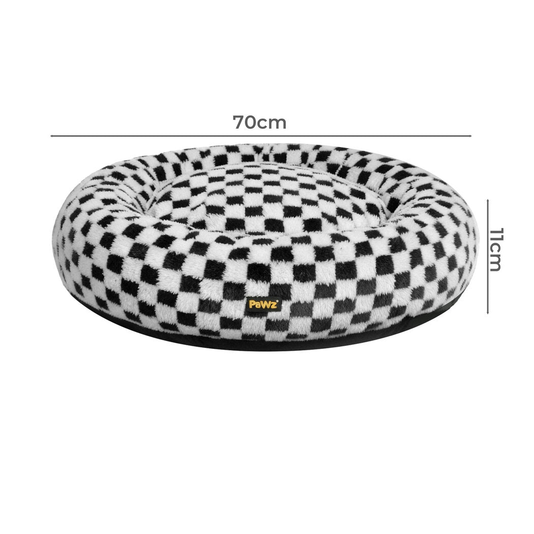 Pawz Circular Plush Dog Cosy Bed Calming Pet Plush Bed-2011971122995793922