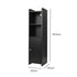 Levede Bathroom Cabinet Storage Slim Organiser Paper Holder Corner 78.5cm Black-2061251856520318978
