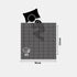 Dreamz Knitted Weighted Blanket Chunky Grey Kids-1864183217049964546