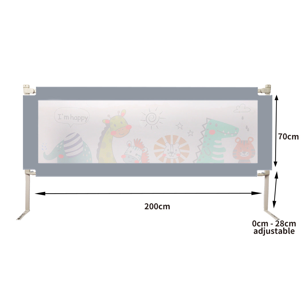 Bopeep Kids Baby Safety Bed Rail Guard Large-1910113154994671618