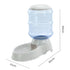 Pawz Automatic Pet Feeder Water Dispenser 3.5L Grey-2050056903555420162