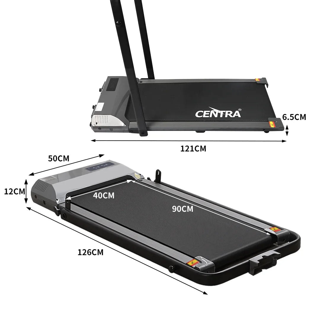 Centra Electric Treadmill Under Desk Grey-2018816925769011202