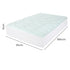 Dreamz Mattress Topper Pillowtop Cover Protector Single-2050056897066831874