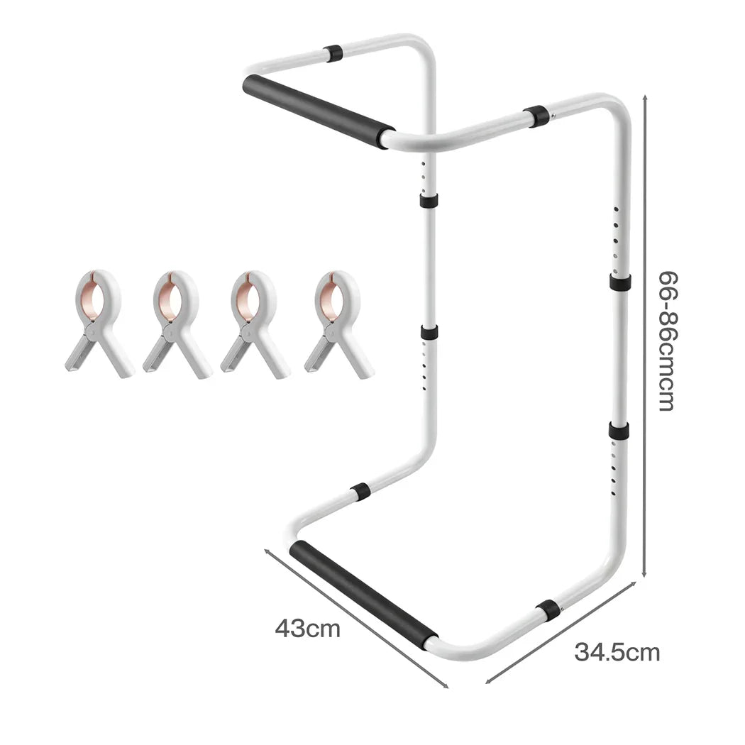 Levede Bed Blanket Lifter for Feet Knee Ankle Cradle 66-86cm Adjustable Height-2050059006659137538