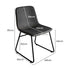 Levede 2x Dining Chairs Kitchen Table Black-2006733277083340802