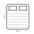 Dreamz Pillowtop Mattress Topper thickness 5cm-2018816844072357890