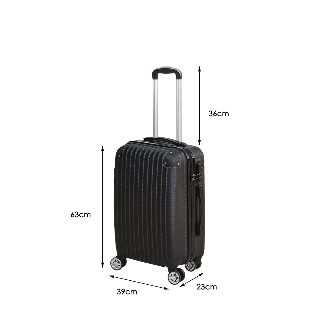 Slimbridge 24" Luggage Suitcase Code Black-2006732912610906114