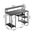 Levede Office Gaming Computer Desk Black-2029387250516758530