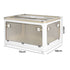 Storage Box Plastic Stackable Container L Large-2018816773394141186