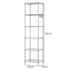 Levede Shelving Unit Adjustable Rack 6 Tier 161cm Carbon Steel  Laundry Silver-2109799590394531843
