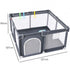 BoPeep Baby Playpen 127x127cm Playpen with Balls Meah 150D oxford Grey-2100034970482511874