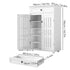Levede Shoe Cabinet Door Storage Rack Cupboard White-2050056913919545346