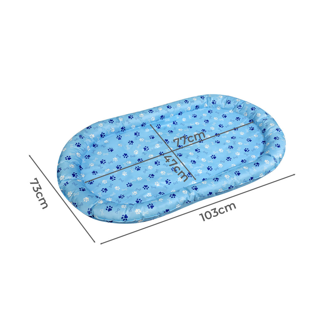 Pawz Pet Cooling Mat L Blue