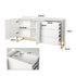 Levede Buffet Sideboard Storage Cabinet White-2006733268556320770