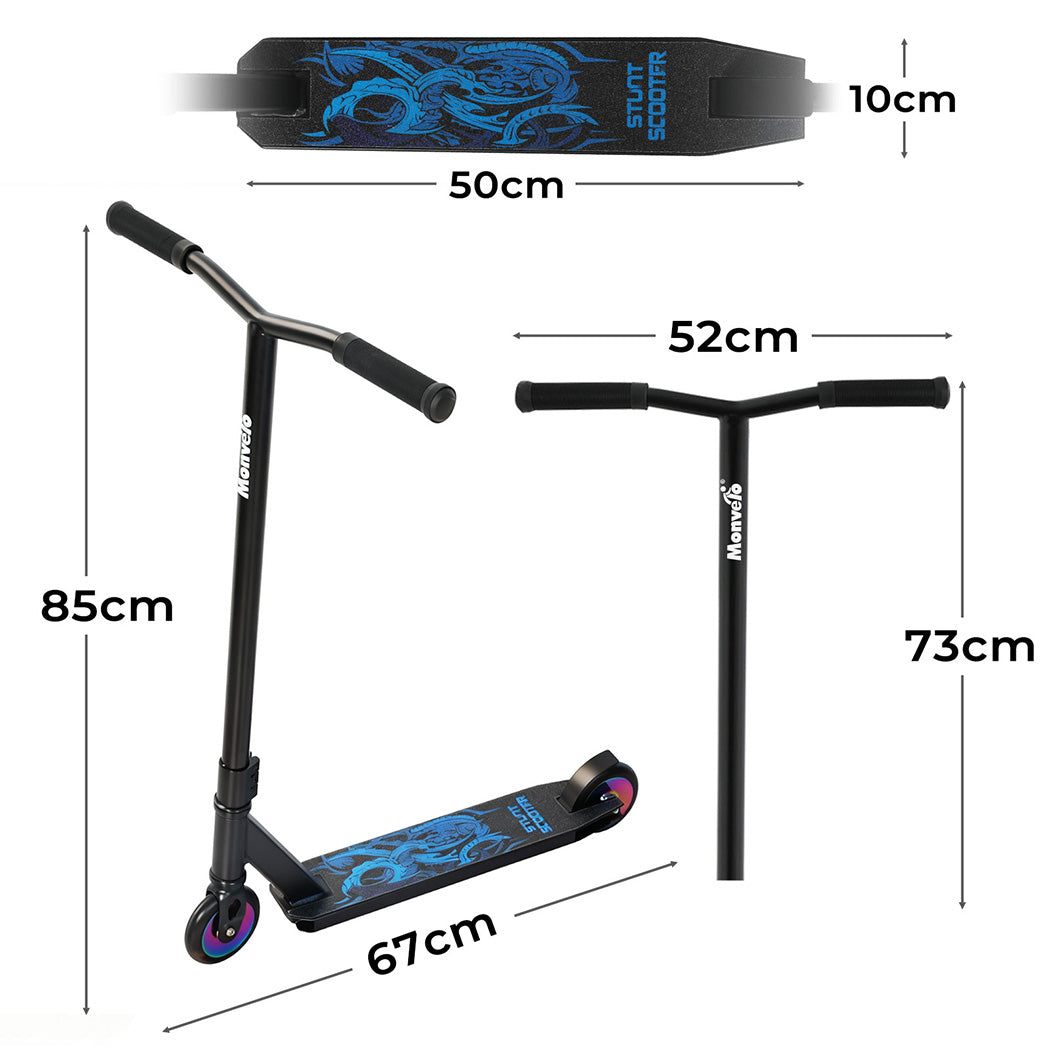 Monvelo 360� Freestyle Stunt Scooter for Kids Adults-1984023736411623426