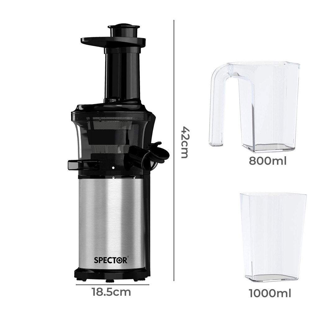 Spector Slow Juicer Cold Press Juice Extractor Quiet-2006733421379981314