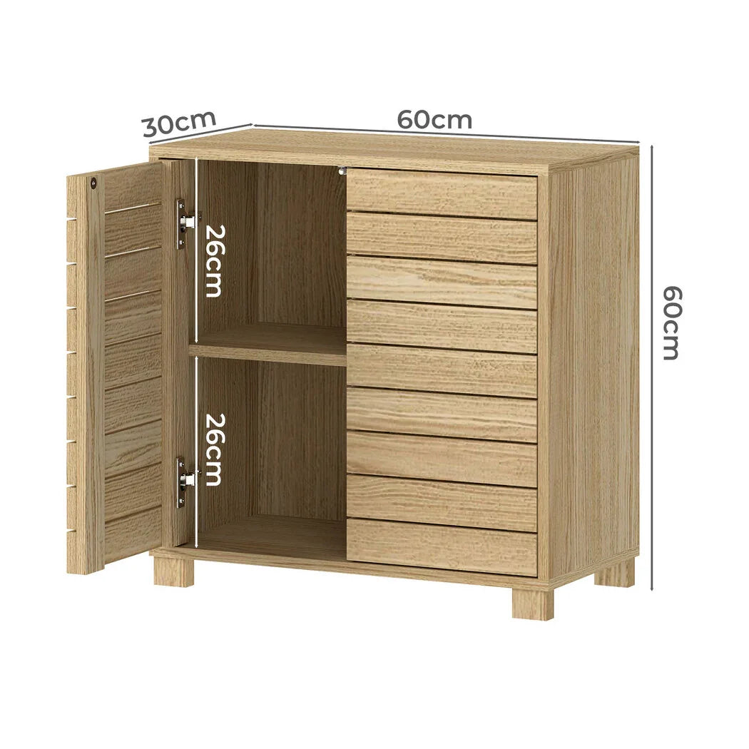 Levede Bathroom Storage Cabinet Floor Standing Cupboard-2050056907342876674