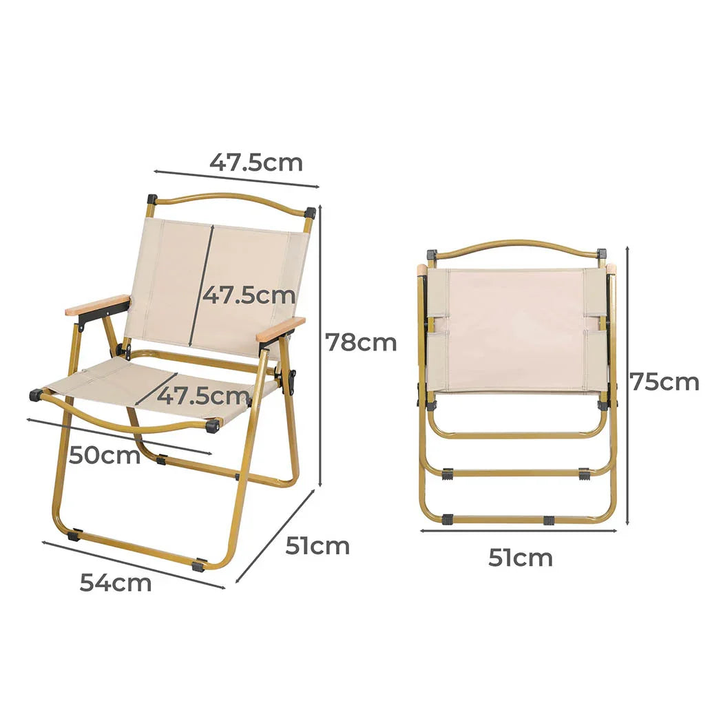Levede Camping Chair Folding Outdoor-2006733113404821506