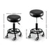 Levede Salon Stool Swivel Bar Stools Black with Black Stand-1910112553946714114