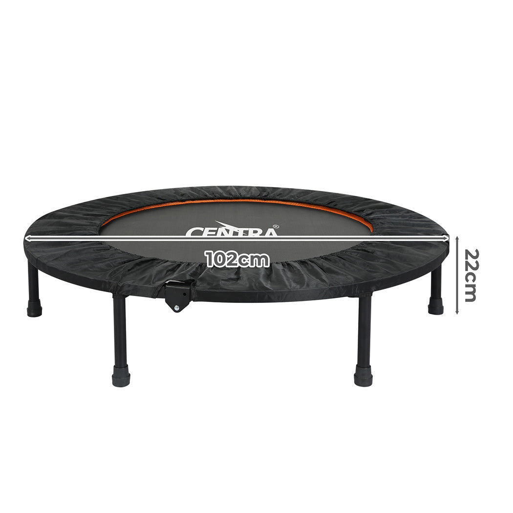 Centra 40 Inch Mini Trampoline Round Exercise Rebounder-2050056753667772418