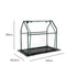Lambu Mini Greenhouse Sturdy PVC Cover Zipper Door for Patio Balcony Transparent-2109799597822644227