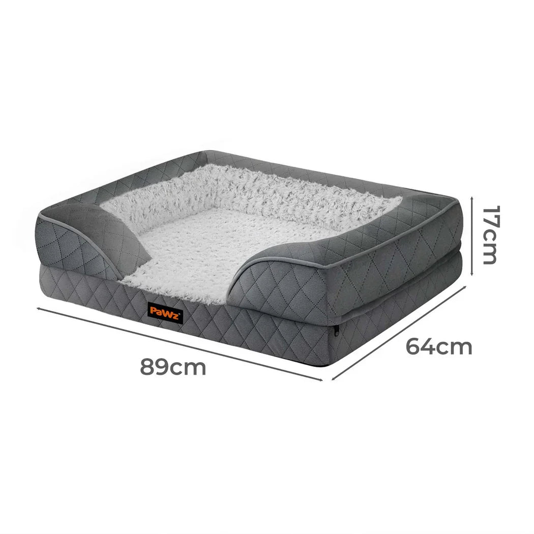 Pawz Orthopedic Memory Foam Pet Bed Dog Washable Mat-2029387308742086658