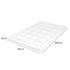 Dreamz Mattress Topper Pillowtop Cover Protector Single-2029387307915808770