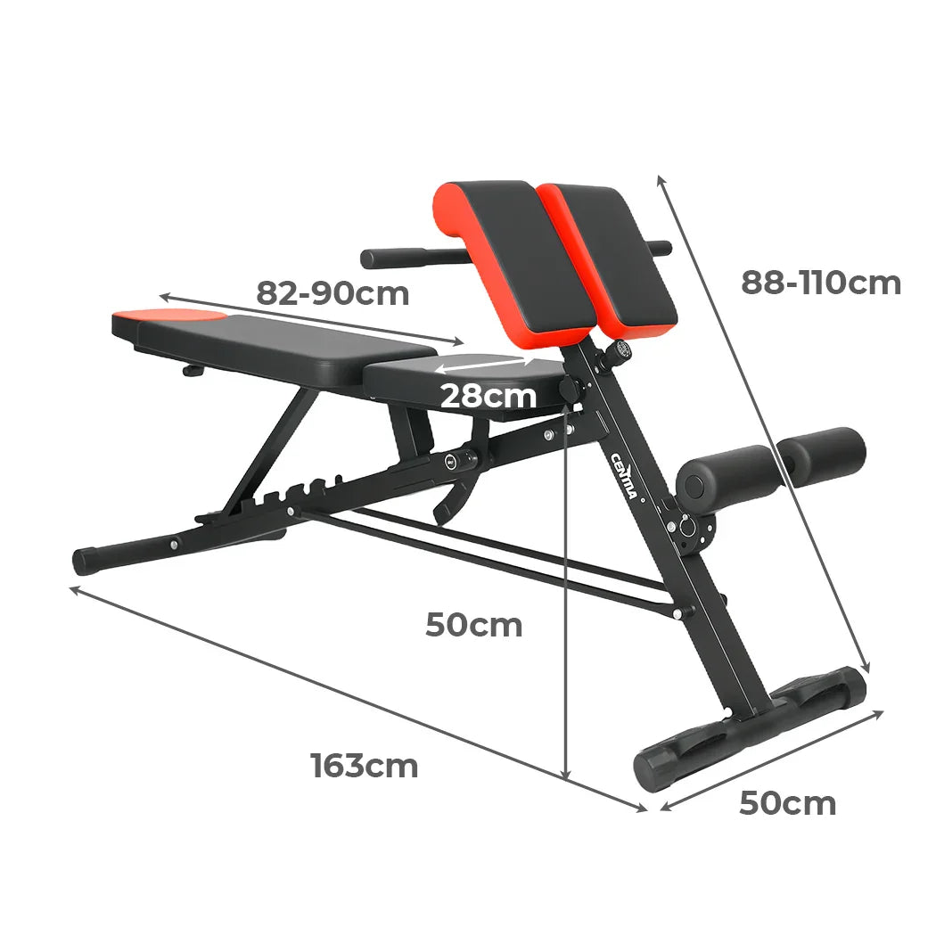 Centra Adjustable Weight Bench Multi-Purpose Workout-2050056808168558594