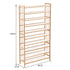 Levede Bamboo Shoe Rack Storage Wooden-1917016719860305922