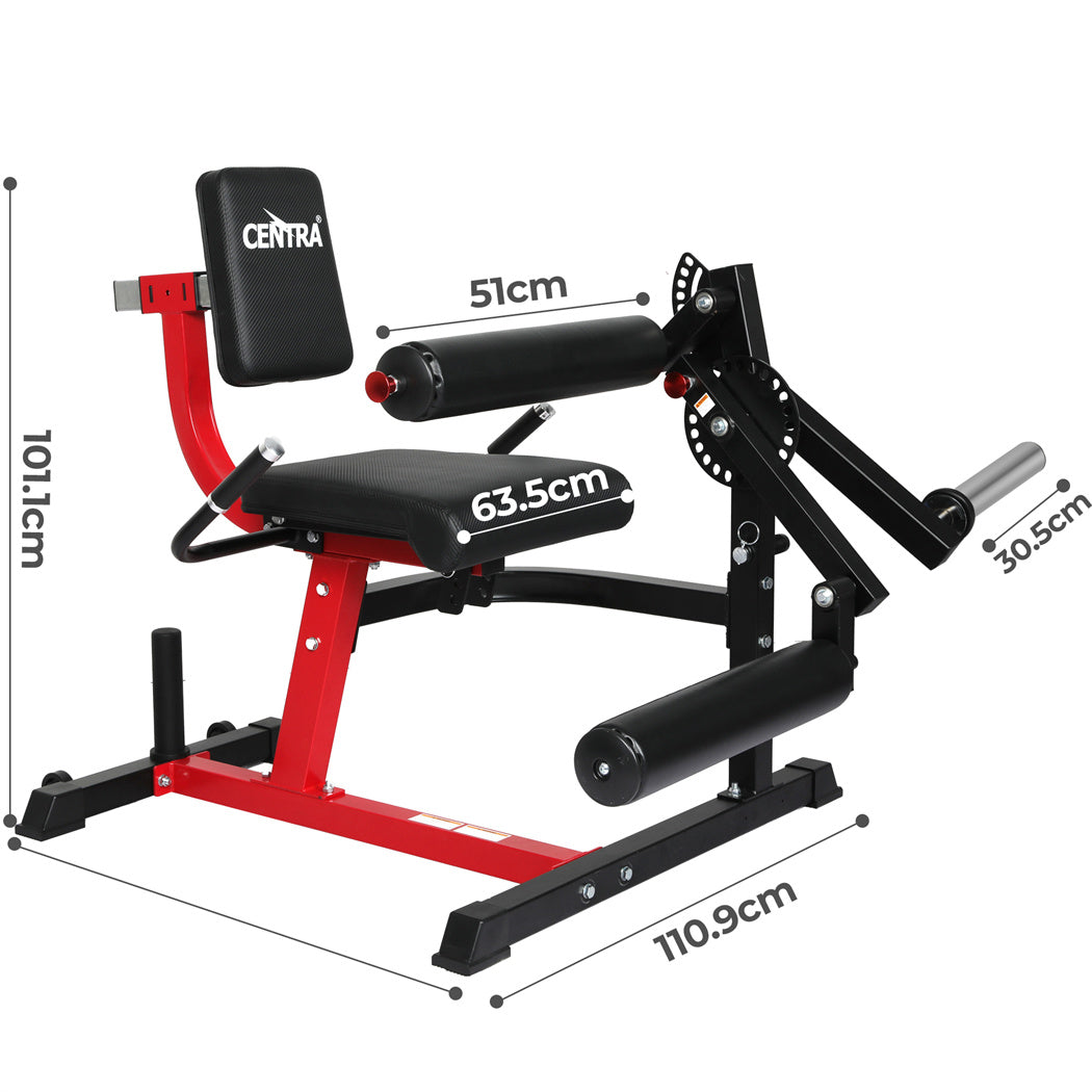 Centra Leg Extension Curl Machine Plate Loaded Home-2018816935218778114