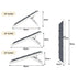 PaWz Adjustable Dog Ramp Height Stair White-1864184532278841346