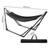 Mountview Foldable Hammock Hanging Chair with Stand Portable 3 Gear Adjustable-2050056768599494658