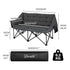 Levede Double Camping Chair Folding Outdoor Portable Fishing Picnic Travel Seat-2050056782503612418