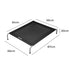 PaWz Elevated Trampoline Pet Bed Dog M Black Medium-2006733004067704834