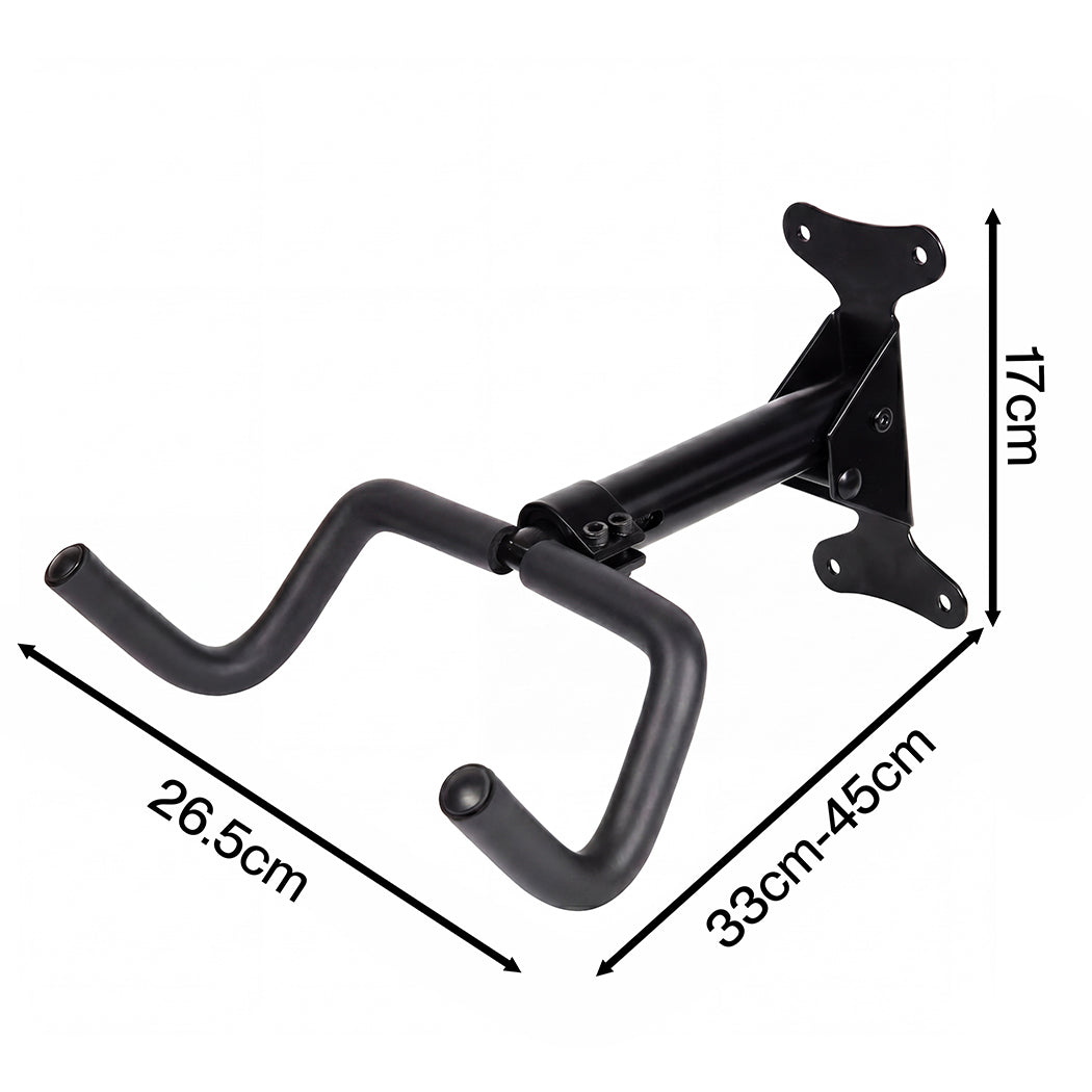 Monvelo Bike Stand Wall Mount Parking Rack Bicycle Retractable Storage Hook-2050059019510484994