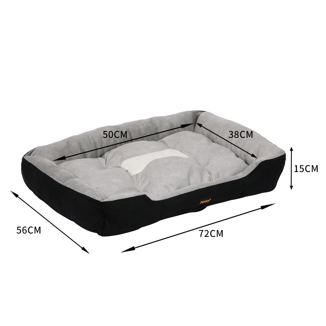 PaWz Pet Bed Dog Beds Bedding Mattress M Black Medium-2029387276194287618