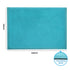 Marlow Coral Velvet Area Rugs Large Mat 150x200cm Blue-2018816778523774978