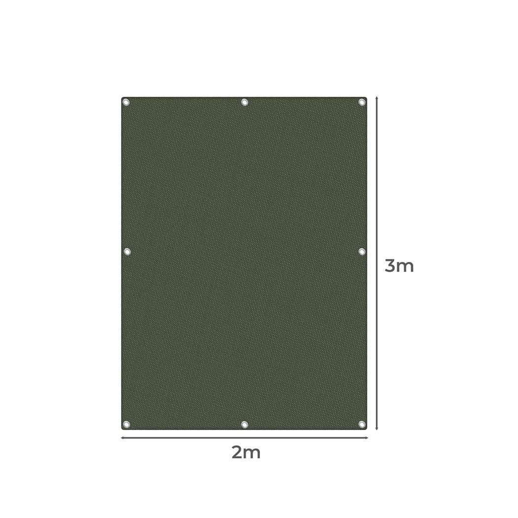 Polyester Canvas Tarp Tarpaulin Sun 2x3 Meter-2006732939404120066