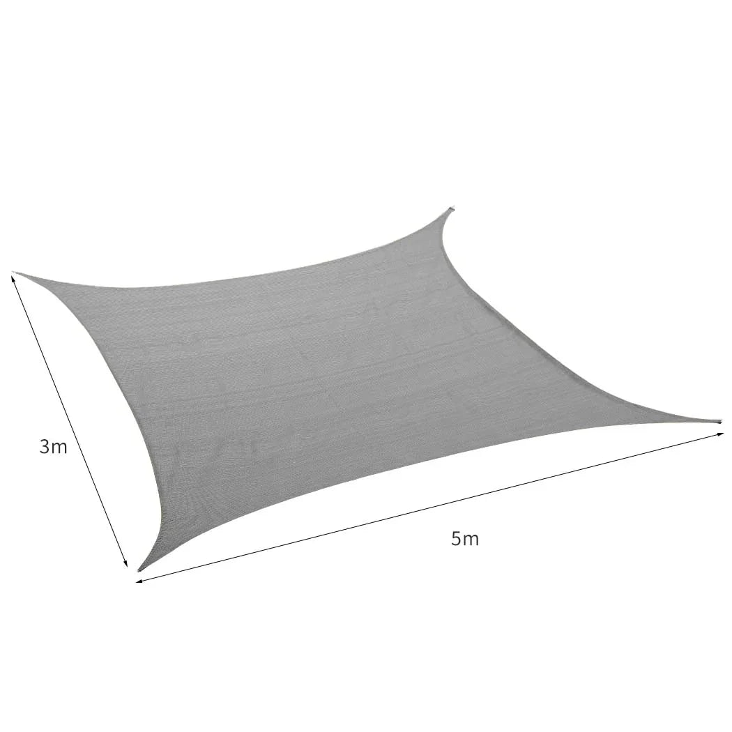 Mountview Sun Shade Sail Cloth Canopy Charcoal 180-2018816728204709890