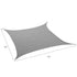 Mountview Sun Shade Sail Cloth Canopy Charcoal 180-2018816728204709890