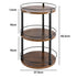 Toque Lazy Susan Turntable 3 Tier 360° Spin Pantry Organiser For Kitchen Brown-2109799596040065027
