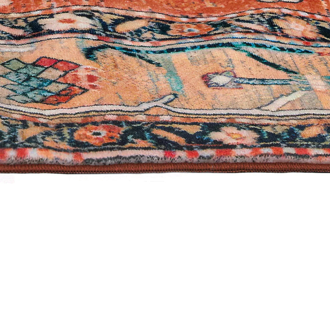 Marlow Floor Rug Vintage Polyester Washable Area Rugs-2050056914552885251