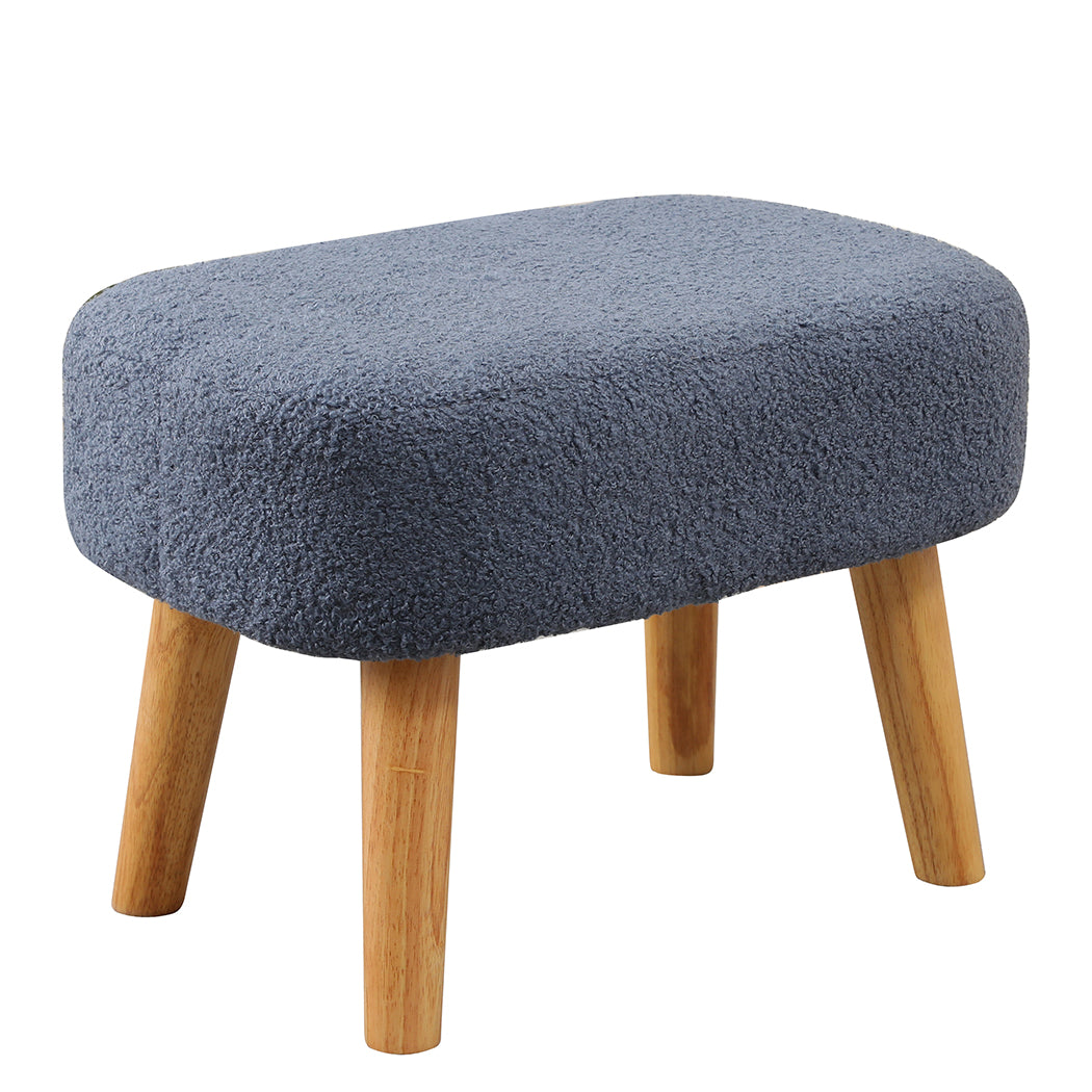 Levede Rocking Chair Ottoman Footrest With Side Pocket-1894516801098878979