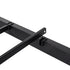 Levede Double Bed Frame Floating Frame with Storage Shelves RGB Lights Black-2072893552320450563