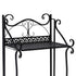 Levede Plant Stand 4 Tiers Outdoor Indoor Black-2006732932802285571