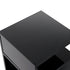 Levede 1xBedside Tables Drawers Side Black-1864184438766833667
