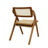 Levede 2X Foldable Rattan Dining Chairs Walnut-1910113291703816195